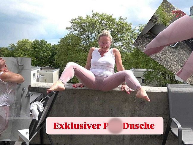 Studentin-Aneta's Porno Video: Exklusiver pi** Dusch Video ! Wunschvideo oder Traum-Video????