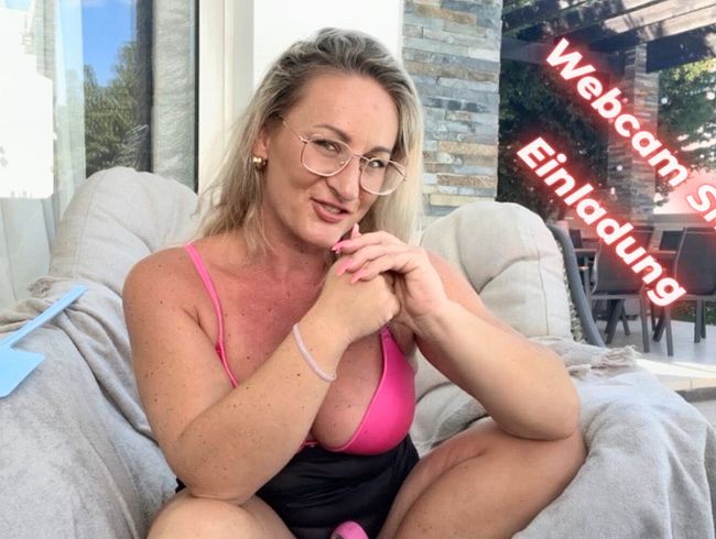 Studentin-Aneta's Porno Video: Webcam Einladung .... Komm ich mach dich wieder munter