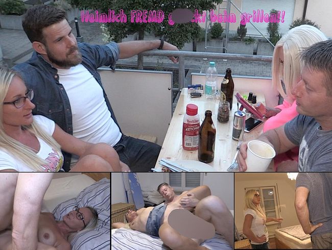 Studentin Aneta Porno Video: Heimlich FREMD gefi**t beim Grillen!!